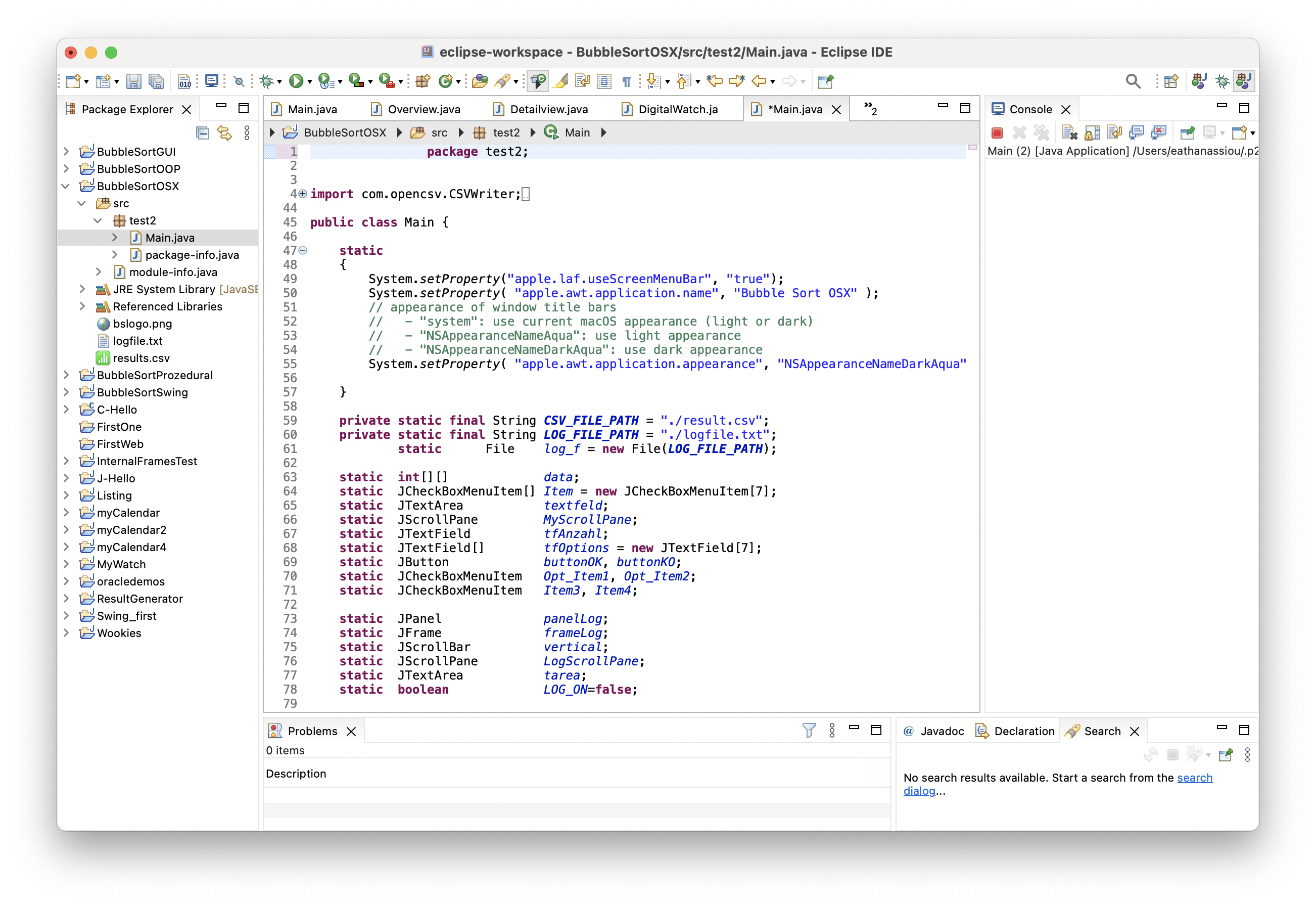 JAVA Reloaded — Bubble Sort
