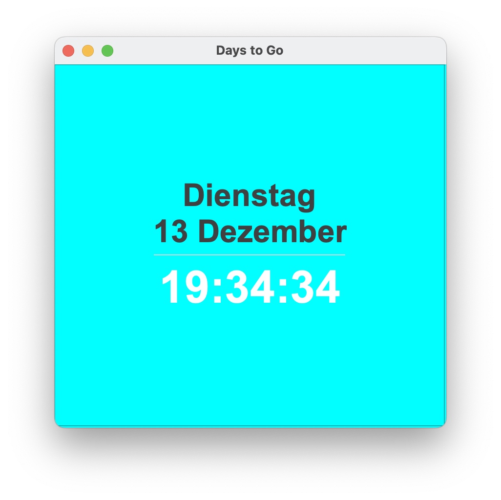 Uhr Variante 2