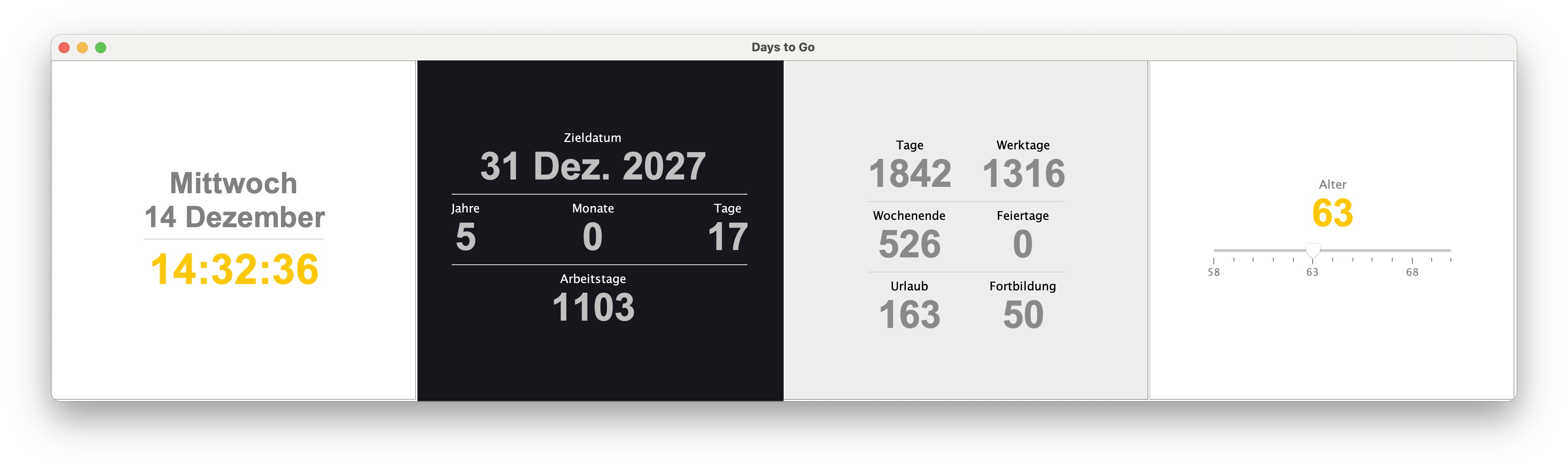Java Projekt — Days 2 Go