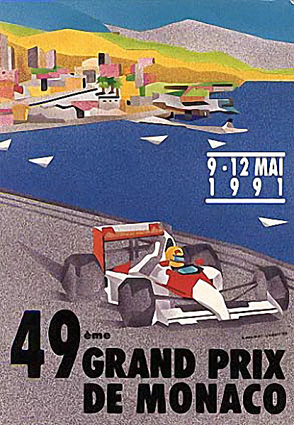 Monaco Poster 1991