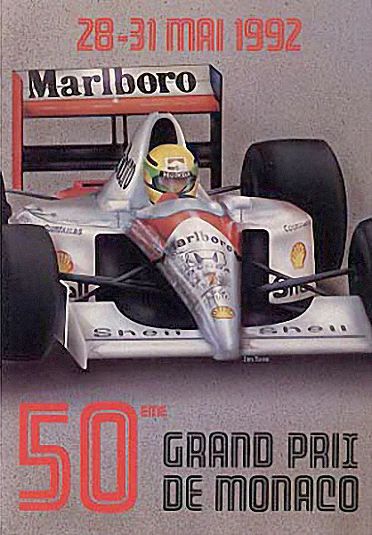 Monaco Poster 1992
