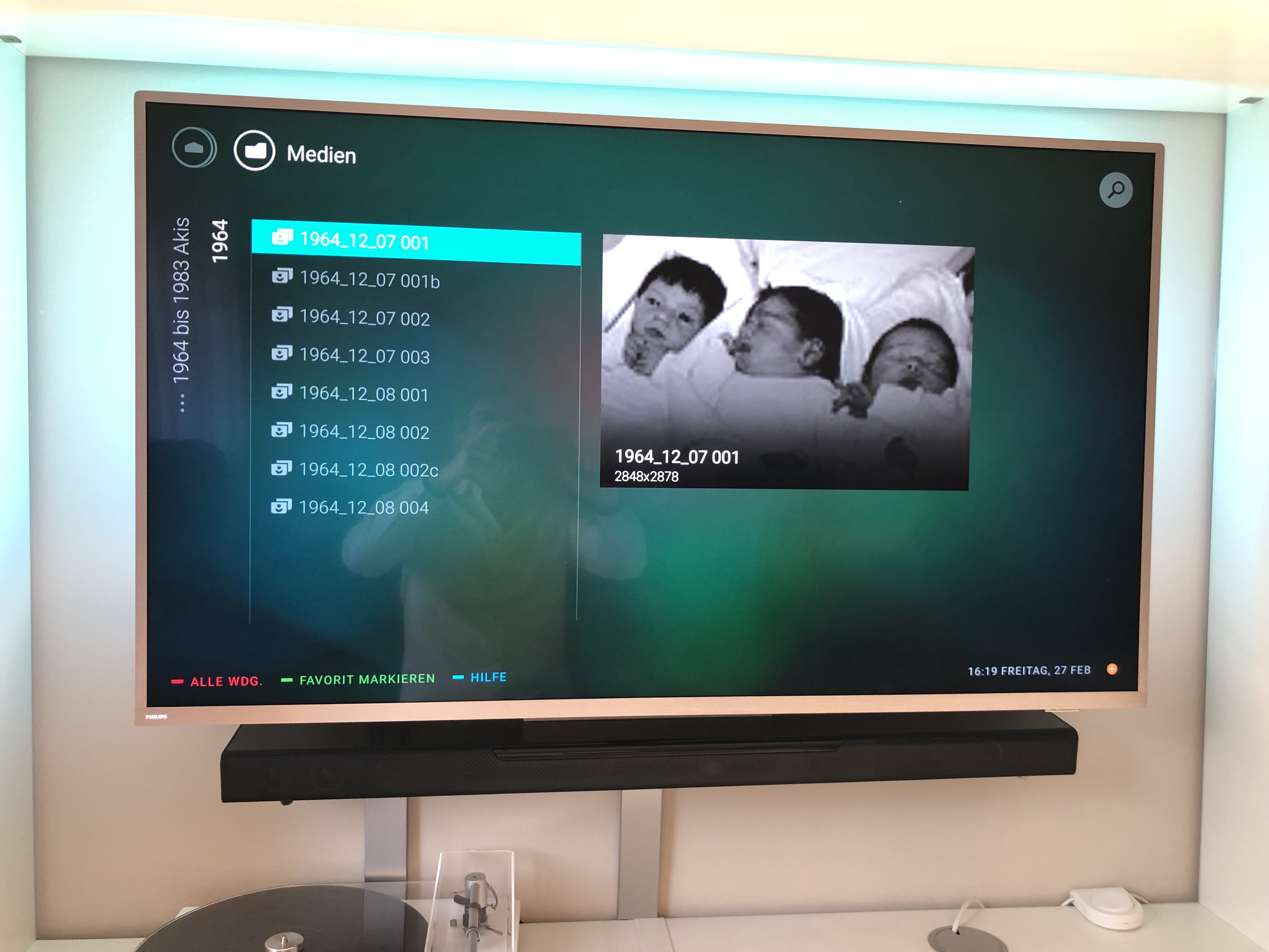 Medienserver Screenshot 1