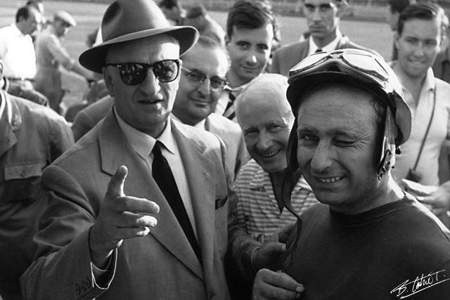 Fangio Ferrari 1956