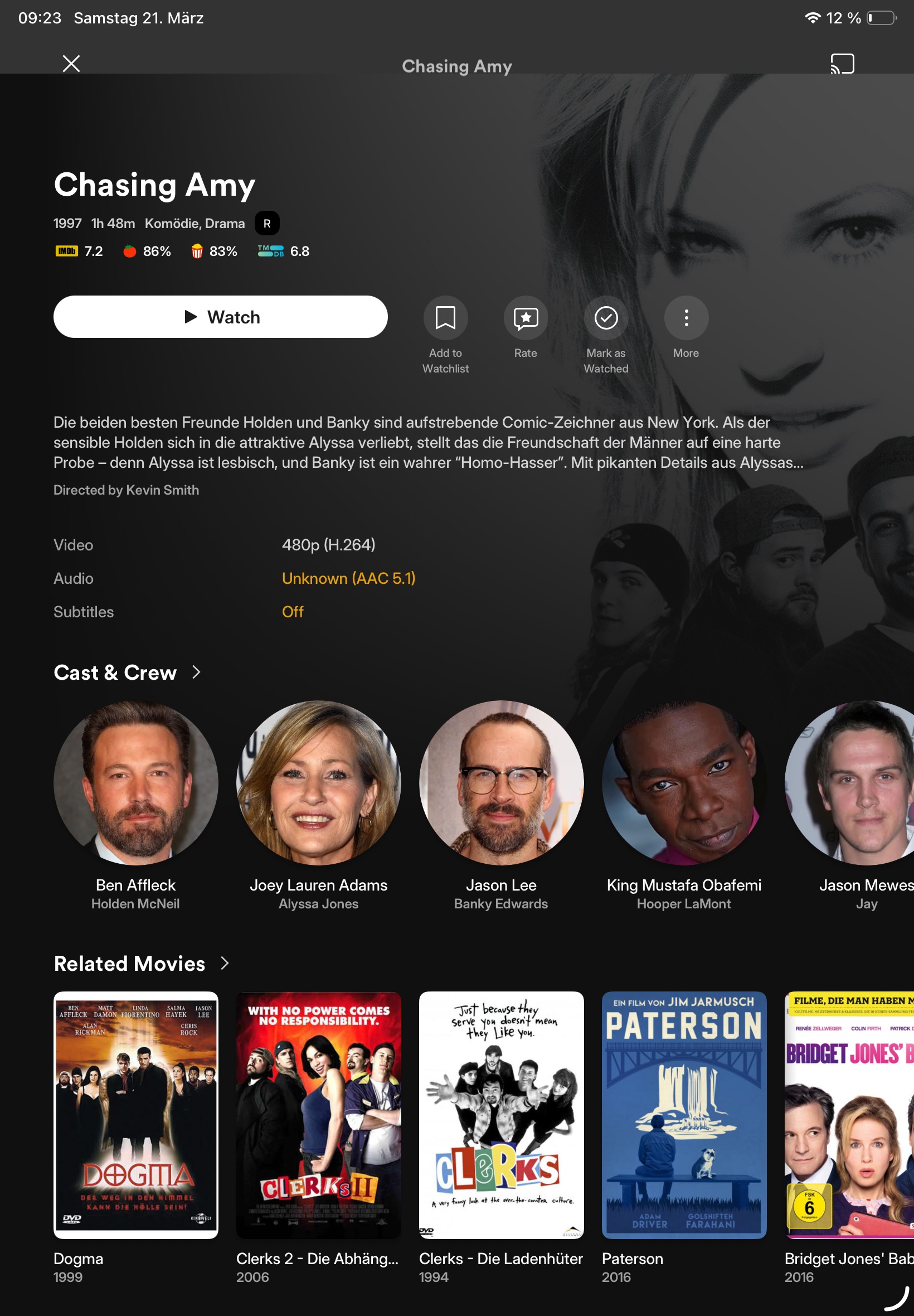 Plex iPad Screenshot 2