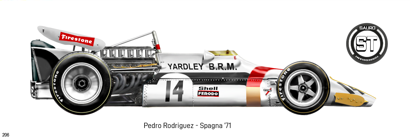 1970 BRM P160 Rodriguez